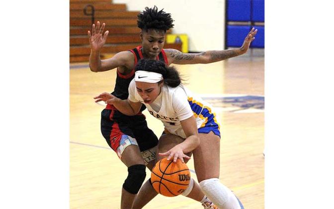 The Fernandina Beach High School girls basketball team hosted the Terry Parker Lady Braves Tuesday night. Photo by Beth Jones/News-Leader