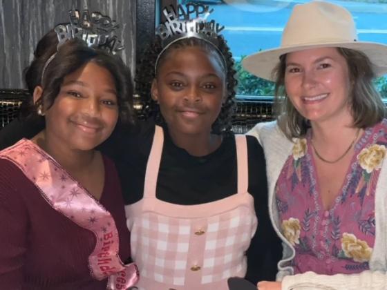 From left, Jayla Eldell, Carley Eldell and Tressa Linzy. Submitted photo