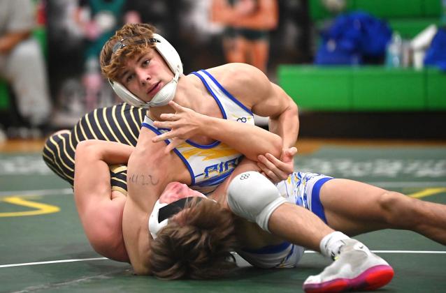 Pirate grapplers at Saylor duals. Photo by Erin Mahoney/Special