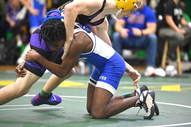 Pirate grapplers at Saylor duals. Photo by Erin Mahoney/Special