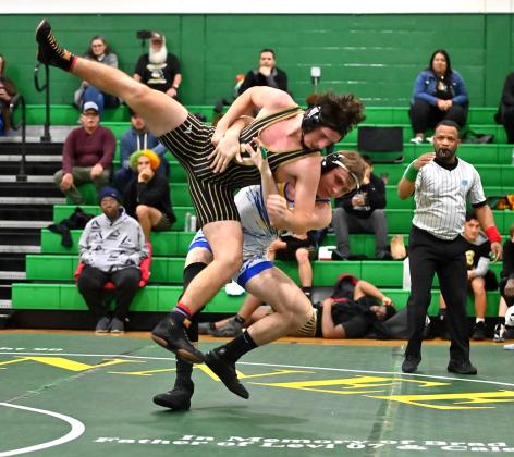Pirate grapplers at Saylor duals. Photo by Erin Mahoney/Special
