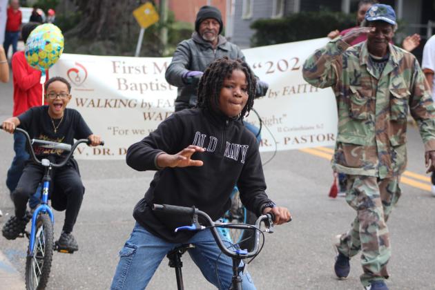 Martin Luther King Jr. honored in Fernandina Beach. Photo by Beth Jones/News-Leader