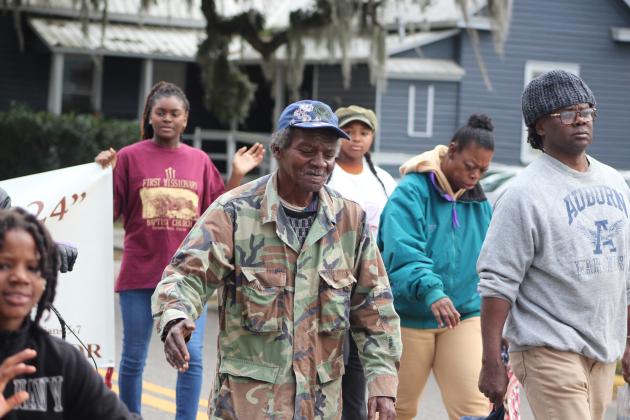 Martin Luther King Jr. honored in Fernandina Beach. Photo by Beth Jones/News-Leader