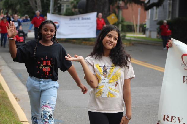 Martin Luther King Jr. honored in Fernandina Beach. Photo by Beth Jones/News-Leader