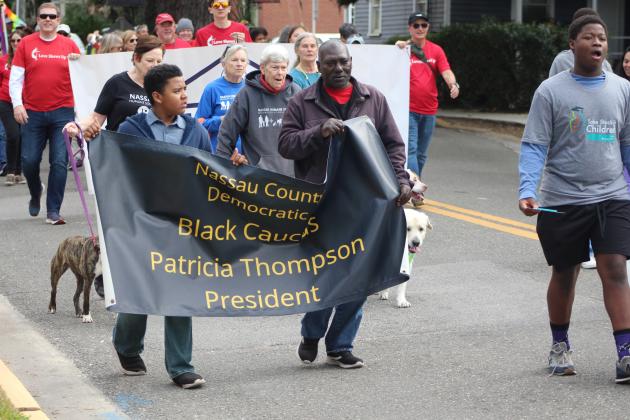 Martin Luther King Jr. honored in Fernandina Beach. Photo by Beth Jones/News-Leader