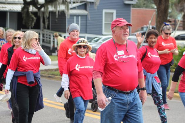 Martin Luther King Jr. honored in Fernandina Beach. Photo by Beth Jones/News-Leader