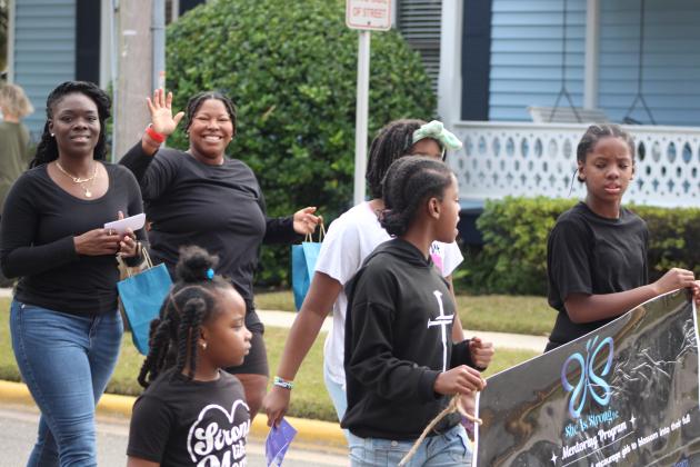 Martin Luther King Jr. honored in Fernandina Beach. Photo by Beth Jones/News-Leader