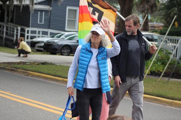 Martin Luther King Jr. honored in Fernandina Beach. Photo by Beth Jones/News-Leader