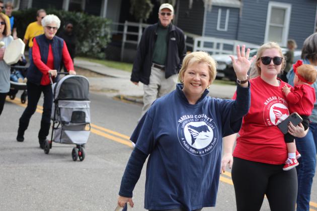 Martin Luther King Jr. honored in Fernandina Beach. Photo by Beth Jones/News-Leader