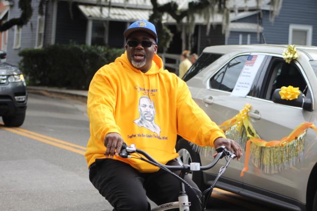 Martin Luther King Jr. honored in Fernandina Beach. Photo by Beth Jones/News-Leader