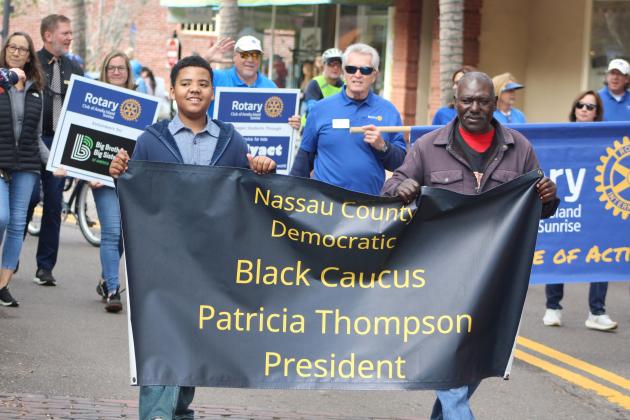 Martin Luther King Jr. honored in Fernandina Beach. Photo by Beth Jones/News-Leader