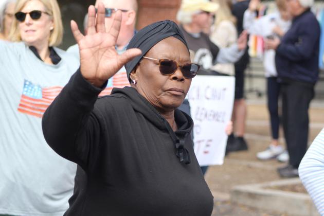Martin Luther King Jr. honored in Fernandina Beach. Photo by Beth Jones/News-Leader