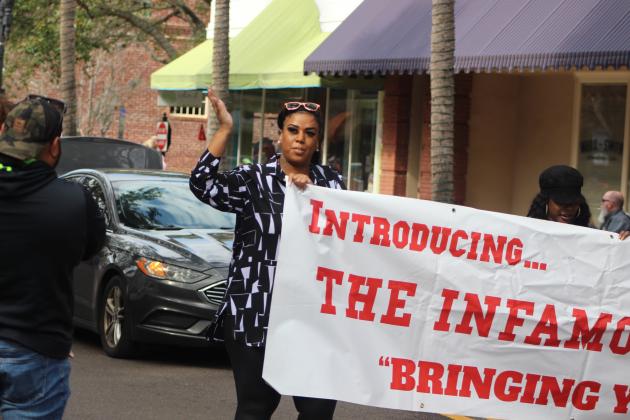 Martin Luther King Jr. honored in Fernandina Beach. Photo by Beth Jones/News-Leader