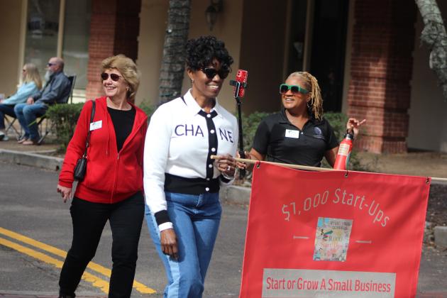 Martin Luther King Jr. honored in Fernandina Beach. Photo by Beth Jones/News-Leader