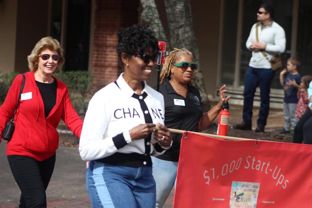 Martin Luther King Jr. honored in Fernandina Beach. Photo by Beth Jones/News-Leader