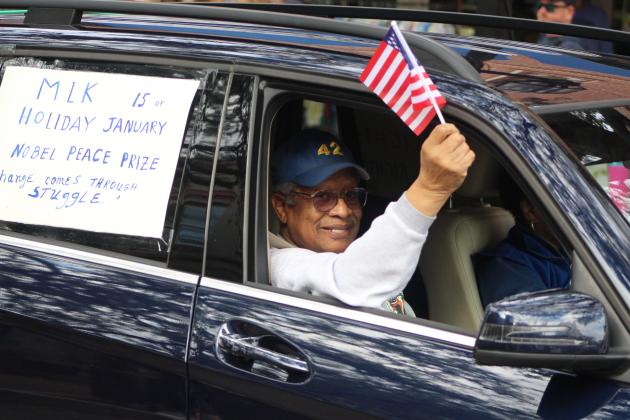 Martin Luther King Jr. honored in Fernandina Beach. Photo by Beth Jones/News-Leader