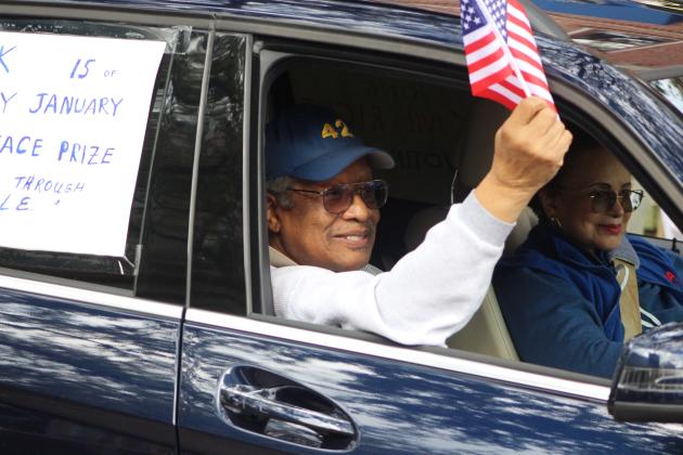 Martin Luther King Jr. honored in Fernandina Beach. Photo by Beth Jones/News-Leader