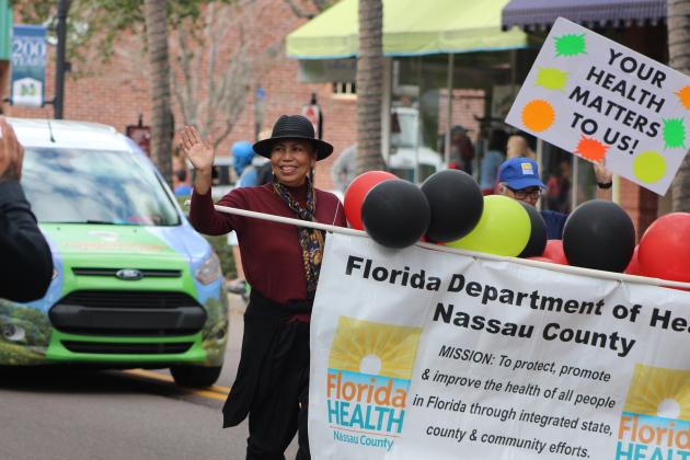 Martin Luther King Jr. honored in Fernandina Beach. Photo by Beth Jones/News-Leader