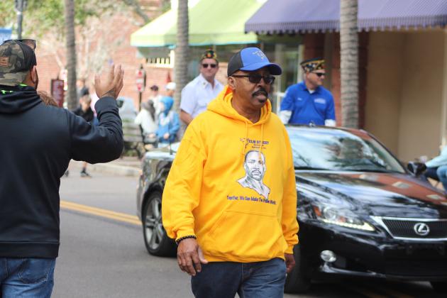 Martin Luther King Jr. honored in Fernandina Beach. Photo by Beth Jones/News-Leader