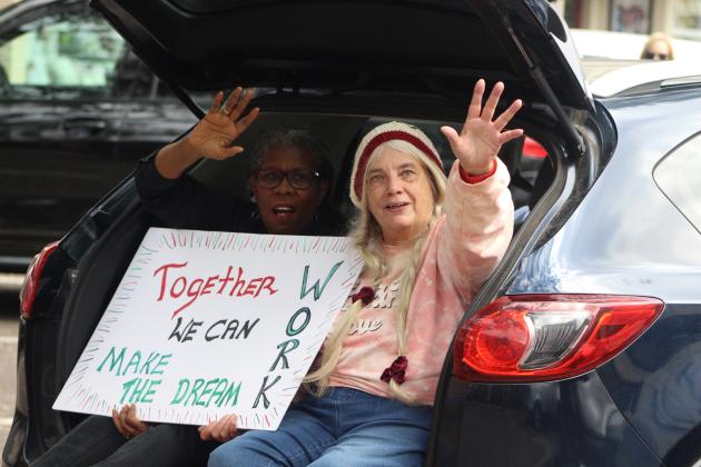 Martin Luther King Jr. honored in Fernandina Beach. Photo by Beth Jones/News-Leader
