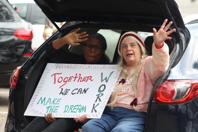 Martin Luther King Jr. honored in Fernandina Beach. Photo by Beth Jones/News-Leader
