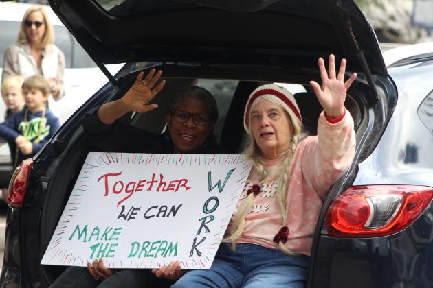 Martin Luther King Jr. honored in Fernandina Beach. Photo by Beth Jones/News-Leader