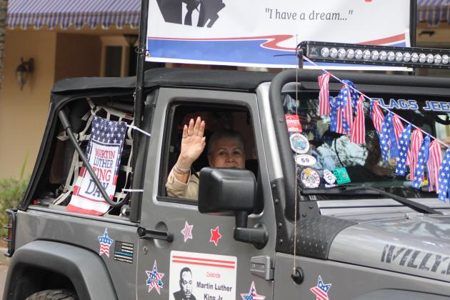Martin Luther King Jr. honored in Fernandina Beach. Photo by Beth Jones/News-Leader