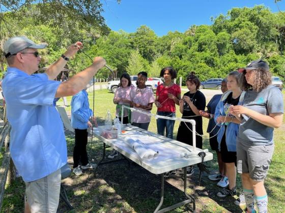 Timucuan Parks Foundation and Timucuan Preserve introduced more than 300 kids and their families to wilderness parks in 2023. Submitted photo