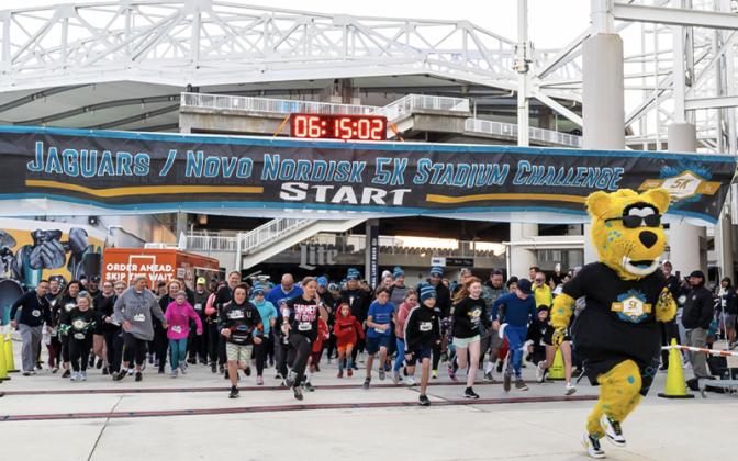 Jaguars 5K Stadium Challenge Feb. 24. Submitted photo