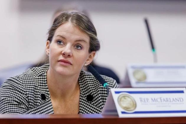 Rep. Fiona McFarland, R-Sarasota, is helping sponsor a bill designed to prevent social-media use by minors under age 16. Colin Hackley/File