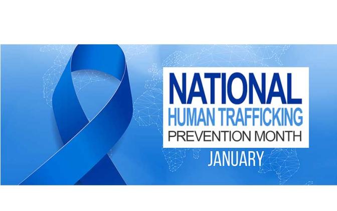 National Human Trafficking Prevention Month