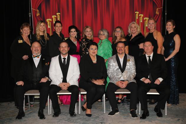 Nassau Education Foundation Board, front row from left, John Drew, Justin Taylor, Dr. Kathy Burns, Gary Virden, Shannon, Kenner; back row from left, Donna Martin, Heather Morenc, Tonya Baudek, Susan DeVane, Jeanevette Miranda, Kim Lunt, Susan Childers, Pamela Crouser, Chris Bouton and Brandy Carvalho. Submitted photo