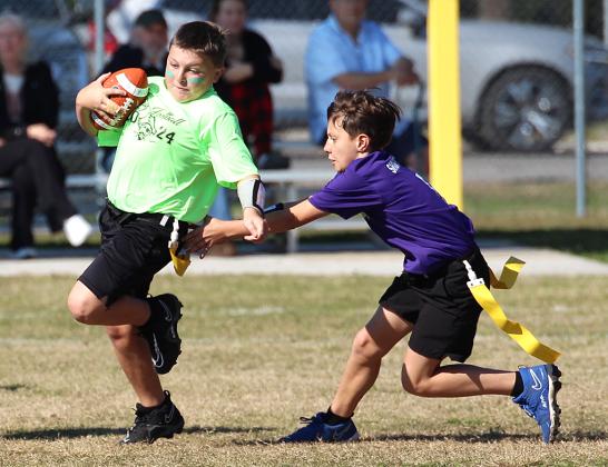 Opening day for flag football. Photo by Beth Jones/News-Leader