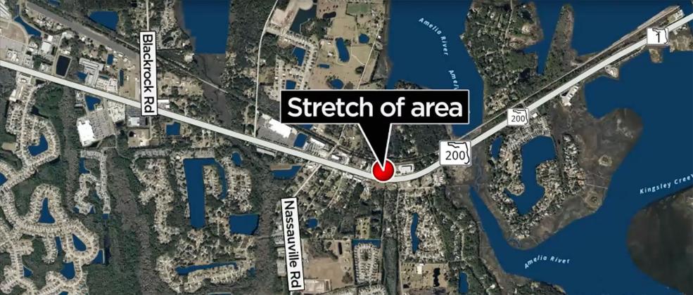 The road between the bridge and County Road 107, also known as Old Nassauville Road, has come to the end of its service life, according to FDOT spokesperson Hampton Ray. He said FDOT is working to keep the road free of debris. 