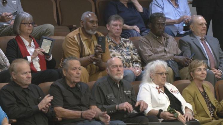 Victims of abuse at the former Arthur G. Dozier School for Boys and supporters watched Monday as the Florida Senate approved a compensation program. Photo by Tom Urban/News Service of Florida