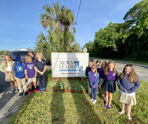 FBCA third grade visits the News-Leader. Submitted photo