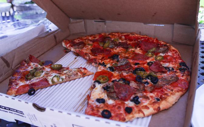 Townies Pizza garden is located on a lot next to the restaurant. Photo by Ashley Chandler/News-Leader