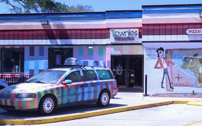 Townies Pizza garden is located on a lot next to the restaurant. Photo by Ashley Chandler/News-Leader