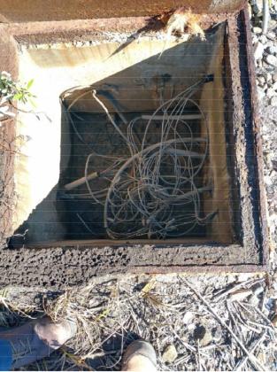 According to a report from Electrical Constractors, several underground electrical boxes at the Port of Fernandina are in areas which flood regularly. Underground boxes are common even in wet areas, but any splices should be made with devices that are water resistant and listed for wet areas, the report recommended. Photos courtesy of Electrical Contractors Inc. and R&amp;M Engineering Consultants