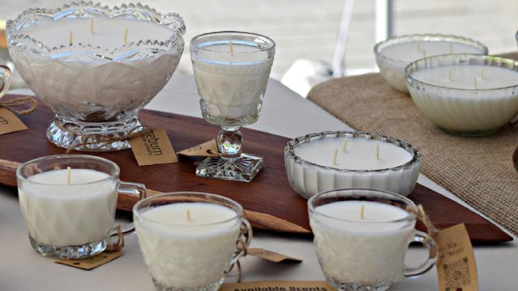Reburn Candles at Wildlight Market Place. Submitted photo