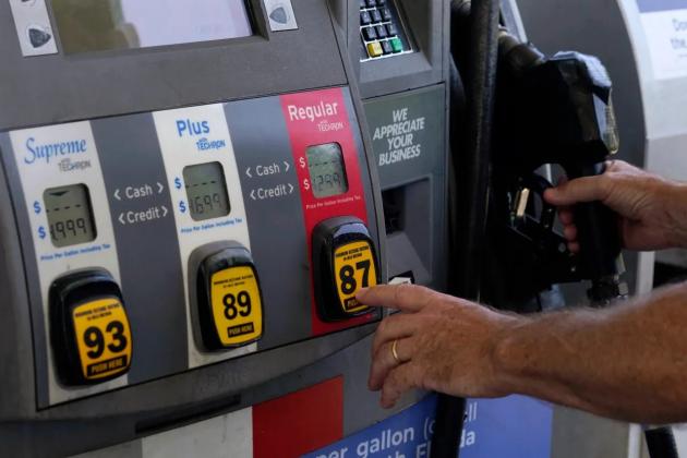 The AAA auto club said Florida motorists Tuesday paid an average of $3.28 for a gallon of regular unleaded gas, up 3 cents from a week earlier. Submitted