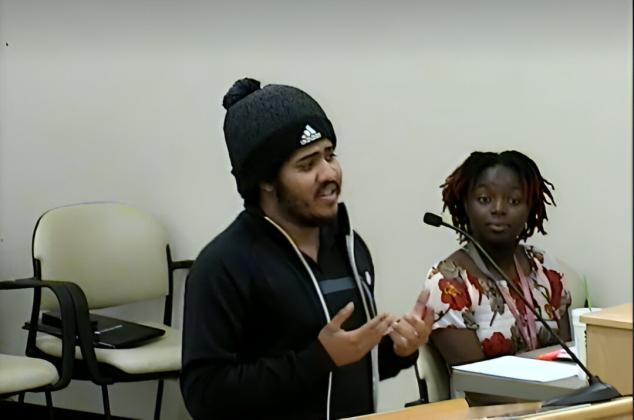 Recent NCSB hires Trey Young and Medgine Sylvester shared their positive experiences transitioning to Nassau County schools. Submitted photos