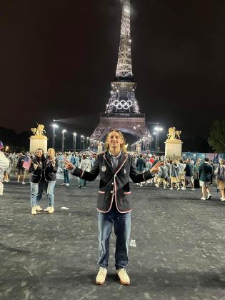 Fernandina Beach celebrated its first Olympian as local skateboarder Poe Pinson competed at the 2024 Paris Olympics. Submitted