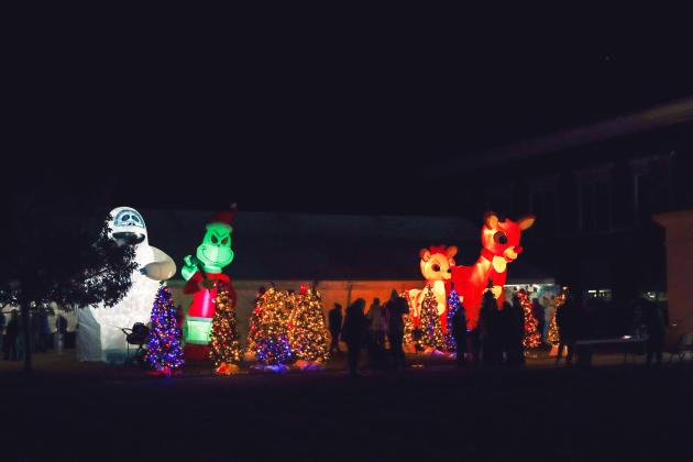 Nassau County's Annual Tree Lighting was held Friday at the Robert M. Foster Justice Center. This year the event was held as part of the yearlong bicentennial celebration. Photo by Ashley Chandler/News-Leader