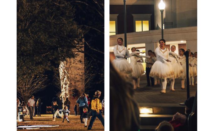 Nassau County's Annual Tree Lighting was held Friday at the Robert M. Foster Justice Center. This year the event was held as part of the yearlong bicentennial celebration. Photo by Ashley Chandler/News-Leader
