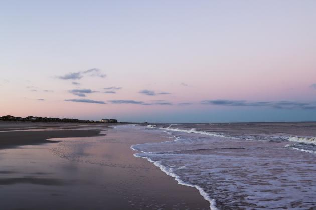 Monday evening on American Beach. The National Park Service has commissioned a National Historic Landmark study to determine what makes American Beach historically unique. The study could result in the designation of a National Historic Landmark. Photo by Ashley Chandler/News-Leader