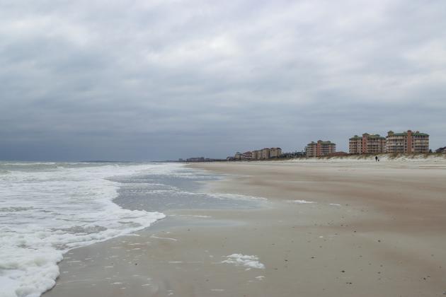 Tuesday morning on American Beach. The National Park Service has commissioned a National Historic Landmark study to determine what makes American Beach historically unique. The study could result in the designation of a National Historic Landmark. Photo by Ashley Chandler/News-Leader