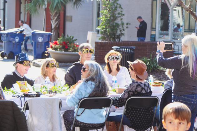 Dining Down Centre was held Wednesday, New Year's Day, on Centre Street to celebrate Fernandina's 200th birthday. Photos by Ashley Chandler/News-Leader