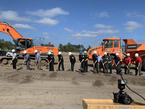A groundbreaking ceremony was held in 2021 for Nassau County Public Safety Training Complex. Submitted photo