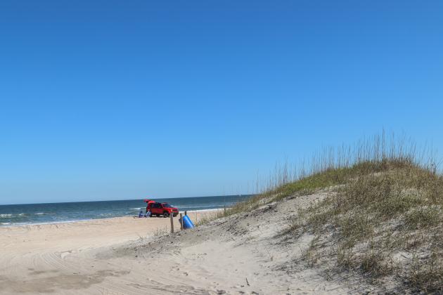 American Beach on Wednesday afternoon. Photo by Ashley Chandler/News-Leader